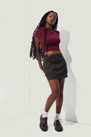 A-Line Mini Skirt