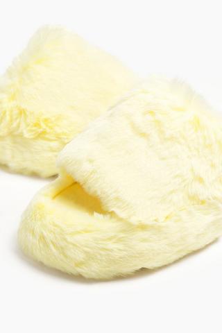 Platform Fluffy Slipper