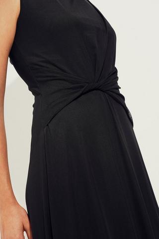 Mesh Fit And Flare Dress