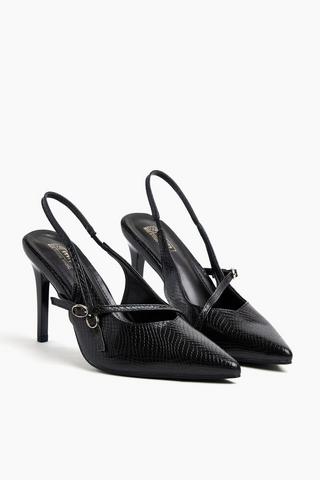 Slingback Court Heel