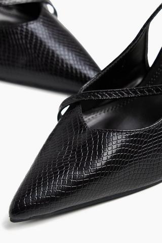 Slingback Court Heel