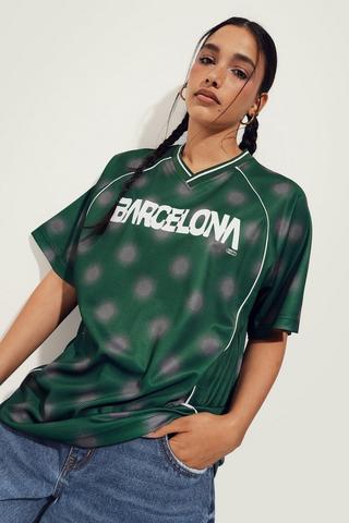 Oversized Football T-Shirt