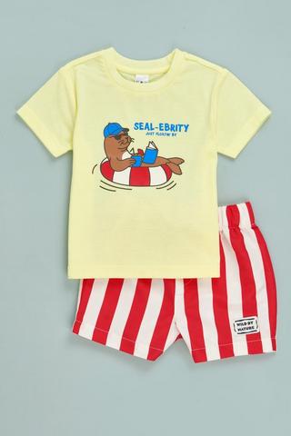 T-Shirt And Shorts Set