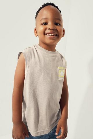 Garfield Relaxed Vest