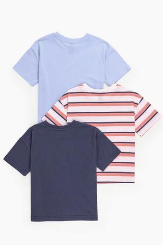3 Pack Short Sleeve T-Shirts