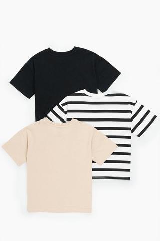3 Pack Short Sleeve T-Shirts
