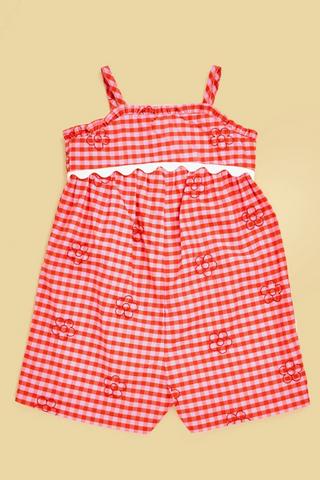 Gingham Romper
