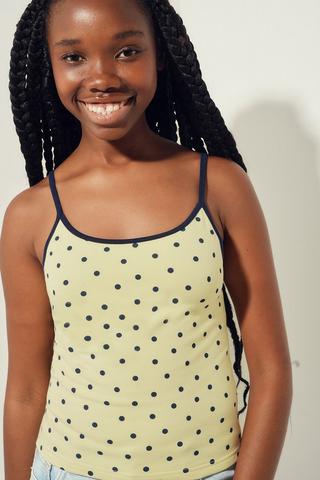 Polka Dot Cami Top