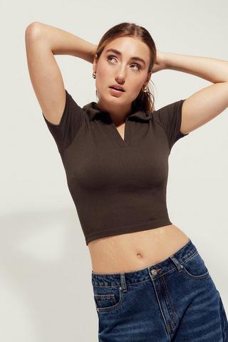 Seamless Johnny Collar Golfer