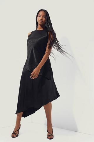Asymmetrical A-Line Skirt