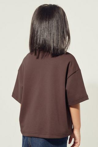 Boxy Interlock T-Shirt