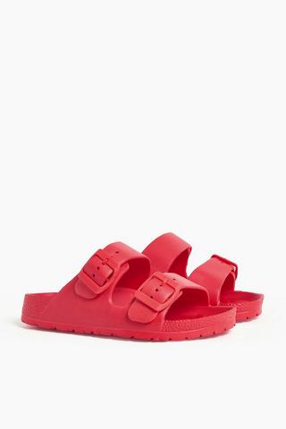 Double Buckle Slides