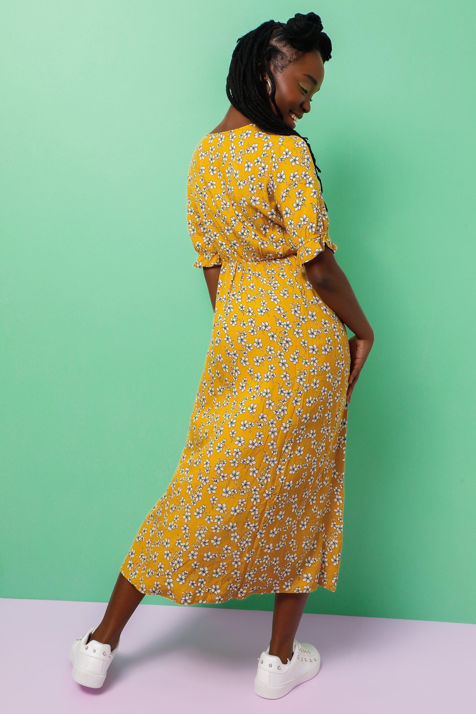 Yellow dress mr on sale price