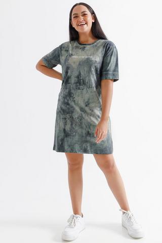 Tie Dye T-shirt Dress