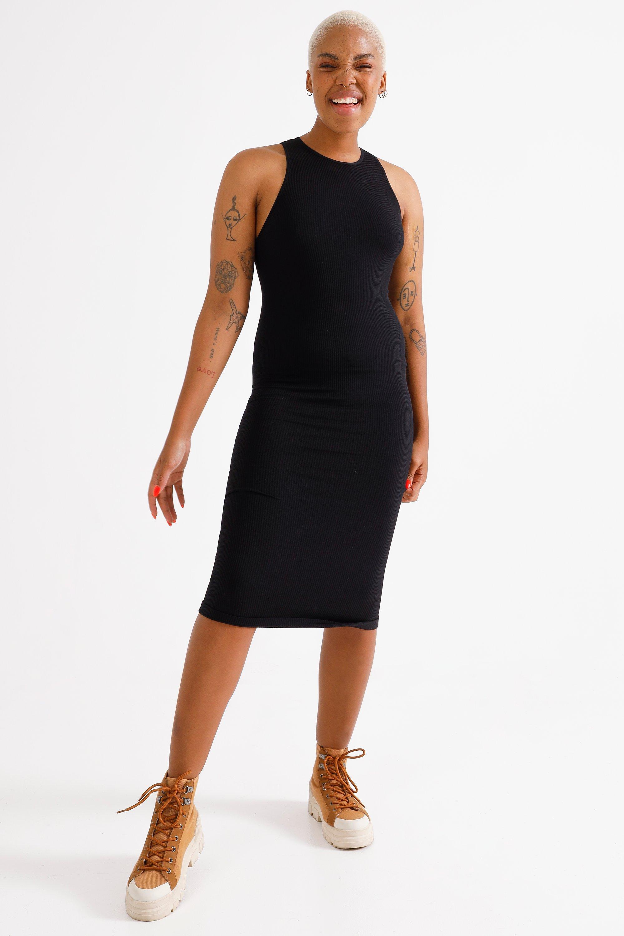 Bodycon Sleeveless Midi Dress main image 0
