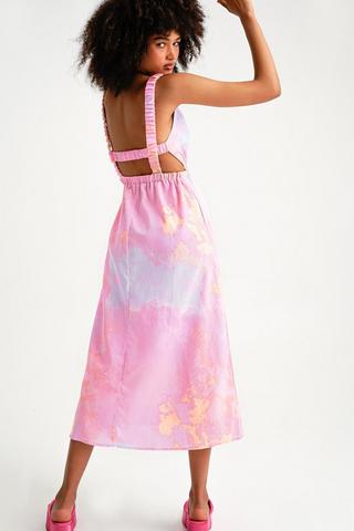Midi Tie-dye Dress