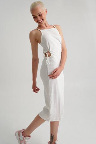 Cut Out Bodycon Midi Dress