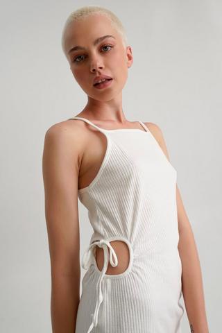 Cut Out Bodycon Midi Dress