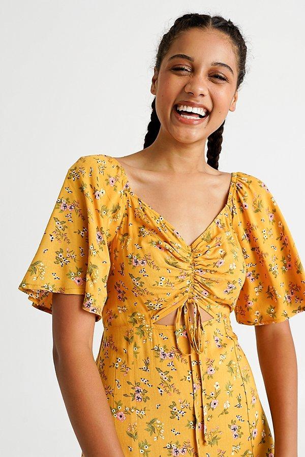 sachin and babi light blue dress Girls Floral Casual Dresses