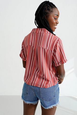 Stripe Boxy Shirt