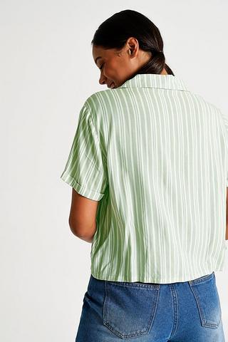 Stripe Boxy Shirt