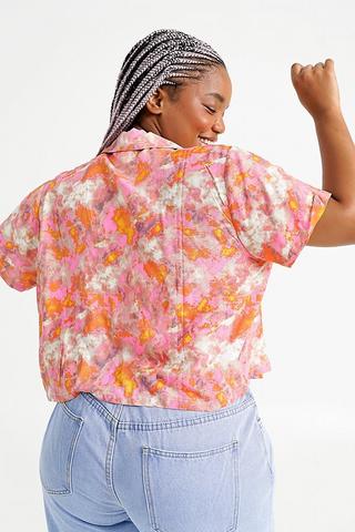 Pattern Boxy Shirt