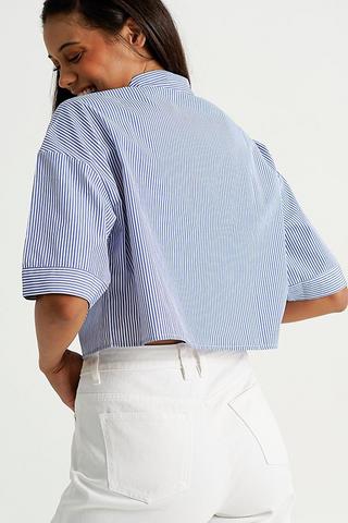 Stripe Boxy Shirt