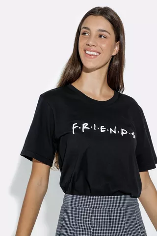 Friends Slogan T-shirt