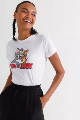 Tom + Jerry Fitted T-shirt