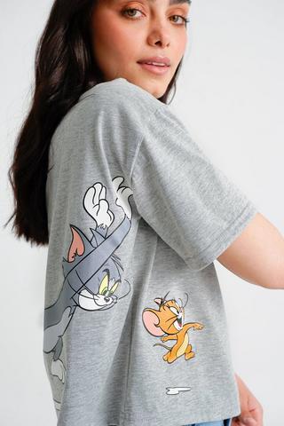 Tom And Jerry Graphic Tee