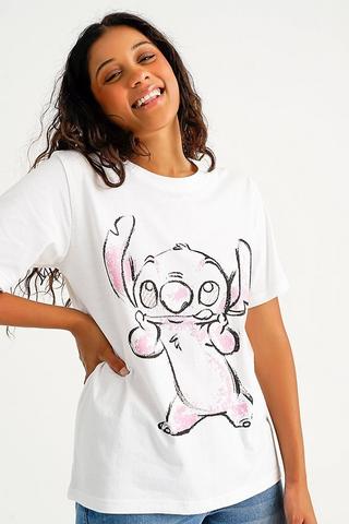 Stitch Graphic Slouchy Tee