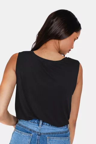 Slouchy Muscle Tank