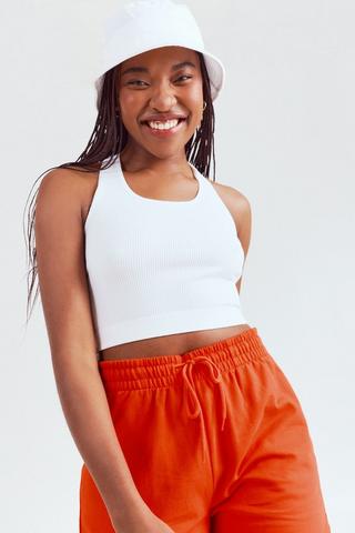 Seamless Halter Neck Top