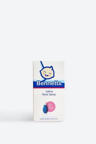Bennetts Saline Nose Spray + Aspirator 30ml