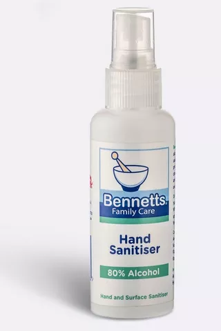 Bennets Hand Sanitiser 50ml