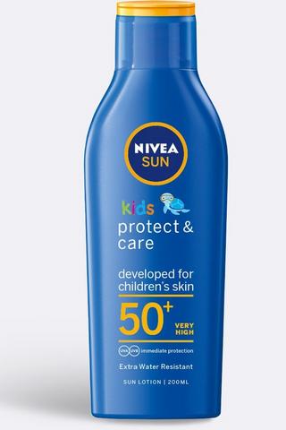Nivea Sun Kids Protect And Care Lotion SPF50+ 200ml