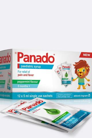Panado Paediatric Syrup Sachets