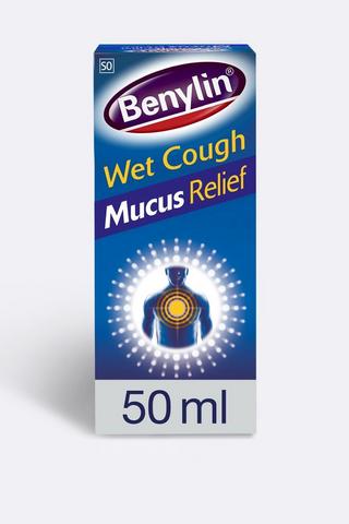 Benylin Childrens Wet Cough Mucous Relief Syrup 50ml