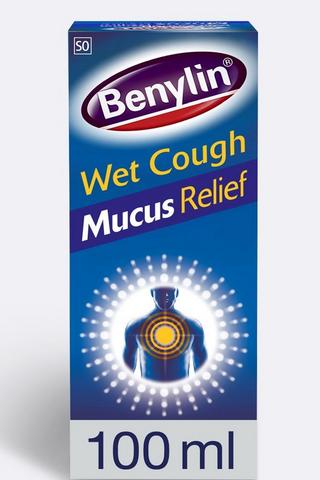 Benylin Childrens Wet Cough Mucous Relief Syrup 100ml