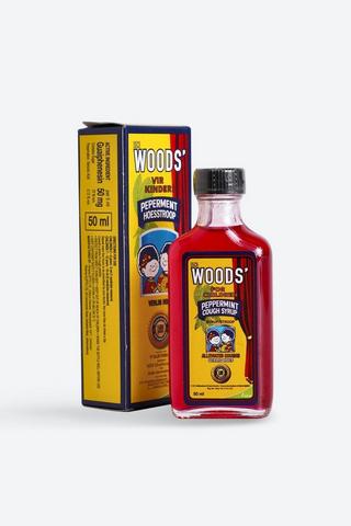 Woods Childrens Peppermint Cough Syrup 50ml