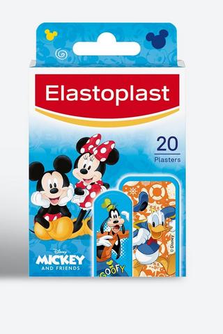Mickey And Minnie Mouse Elastoplast Plasters 20's