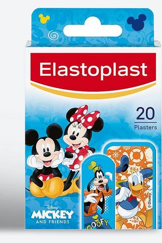 Mickey And Minnie Mouse Elastoplast Plasters 20's