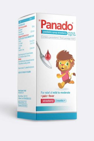 Panado Syrup Strawberry 50ml