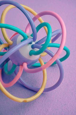 Teether Spiral Ball