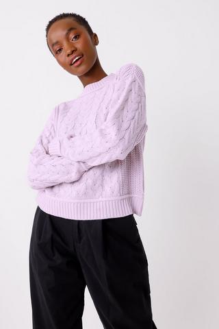 Cable Knit Pullover