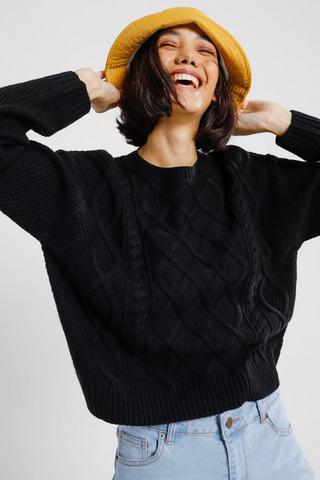 Cable Knit Pullover