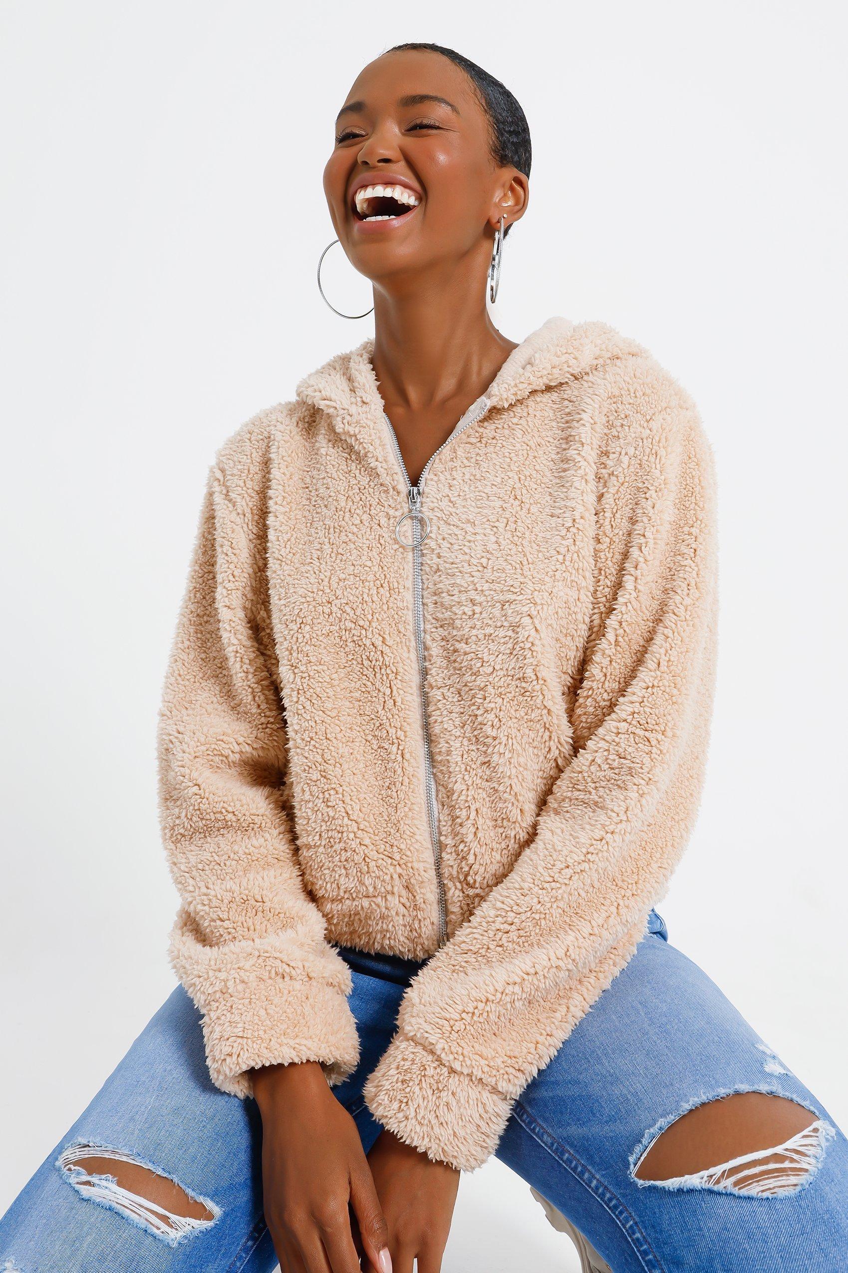 Aritzia teddy outlet hoodie