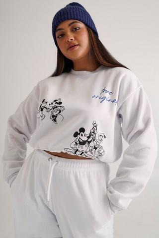 Mickey And Minnie Mouse Pullover