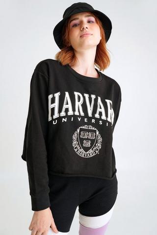 Bershka harvard outlet sweatshirt