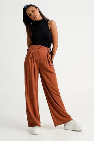 Balloon Wide Leg Pants